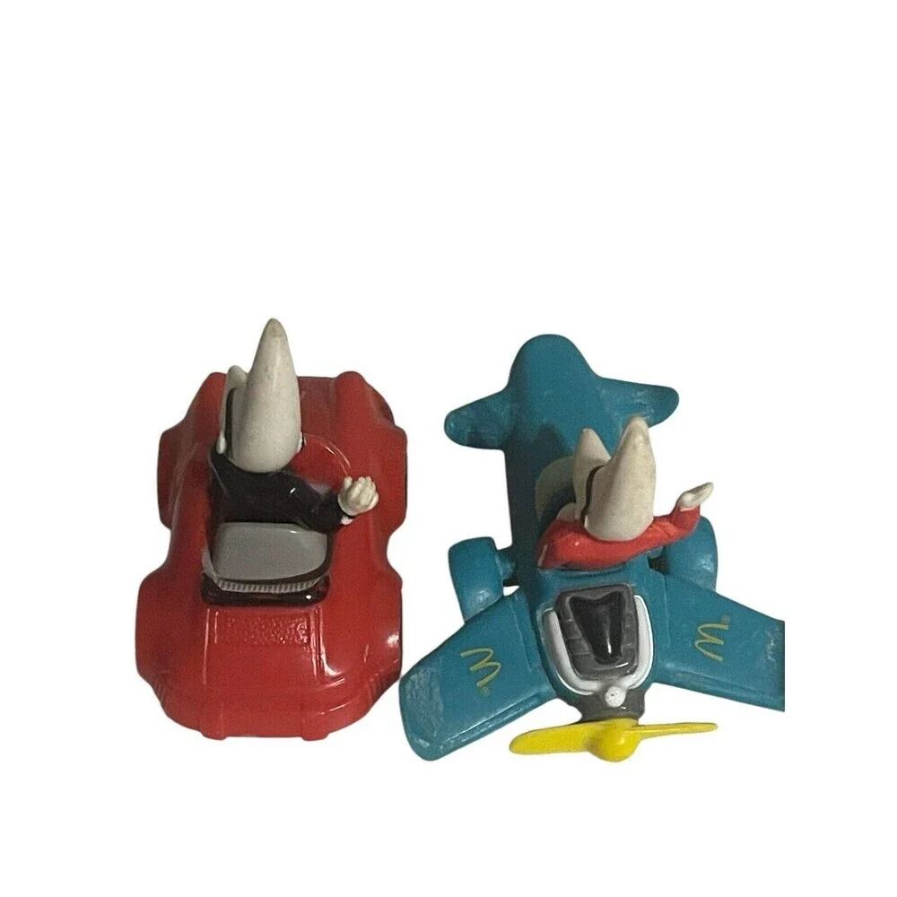 McDonald's Happy Meal Toy Mac Tonight Moon Man Vintage 1988 - Lot Of  4
